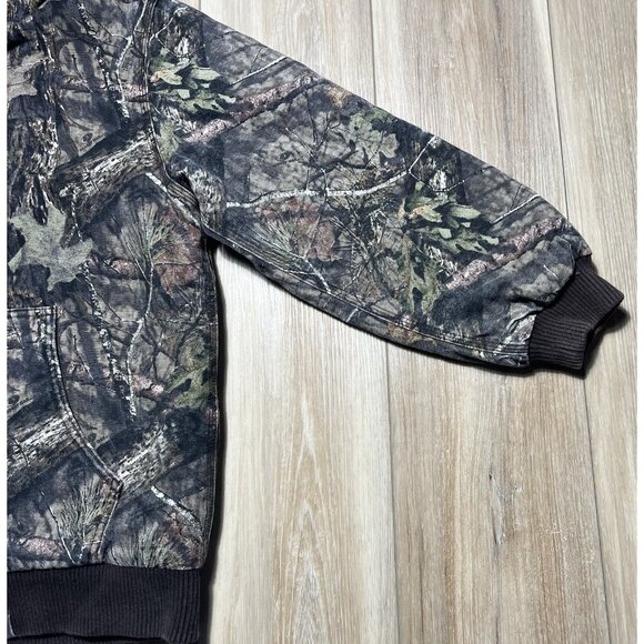 Carhartt Real Tree Camo Quilted Canvas Jacket - Youth Large (14-16) - Picture 4 of 16